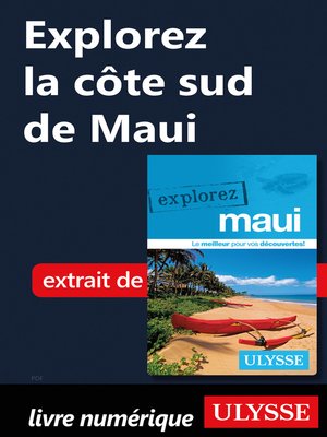 cover image of Explorez La côte sud de Maui